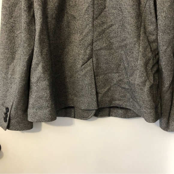 Talbots Gray Wool Blazer - Picture 4 of 9